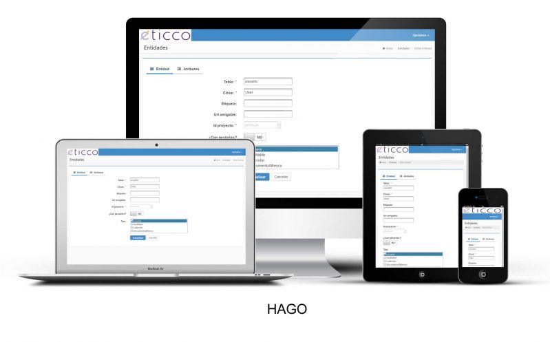 HAGO Herramienta Autogenerada de Gestión Online